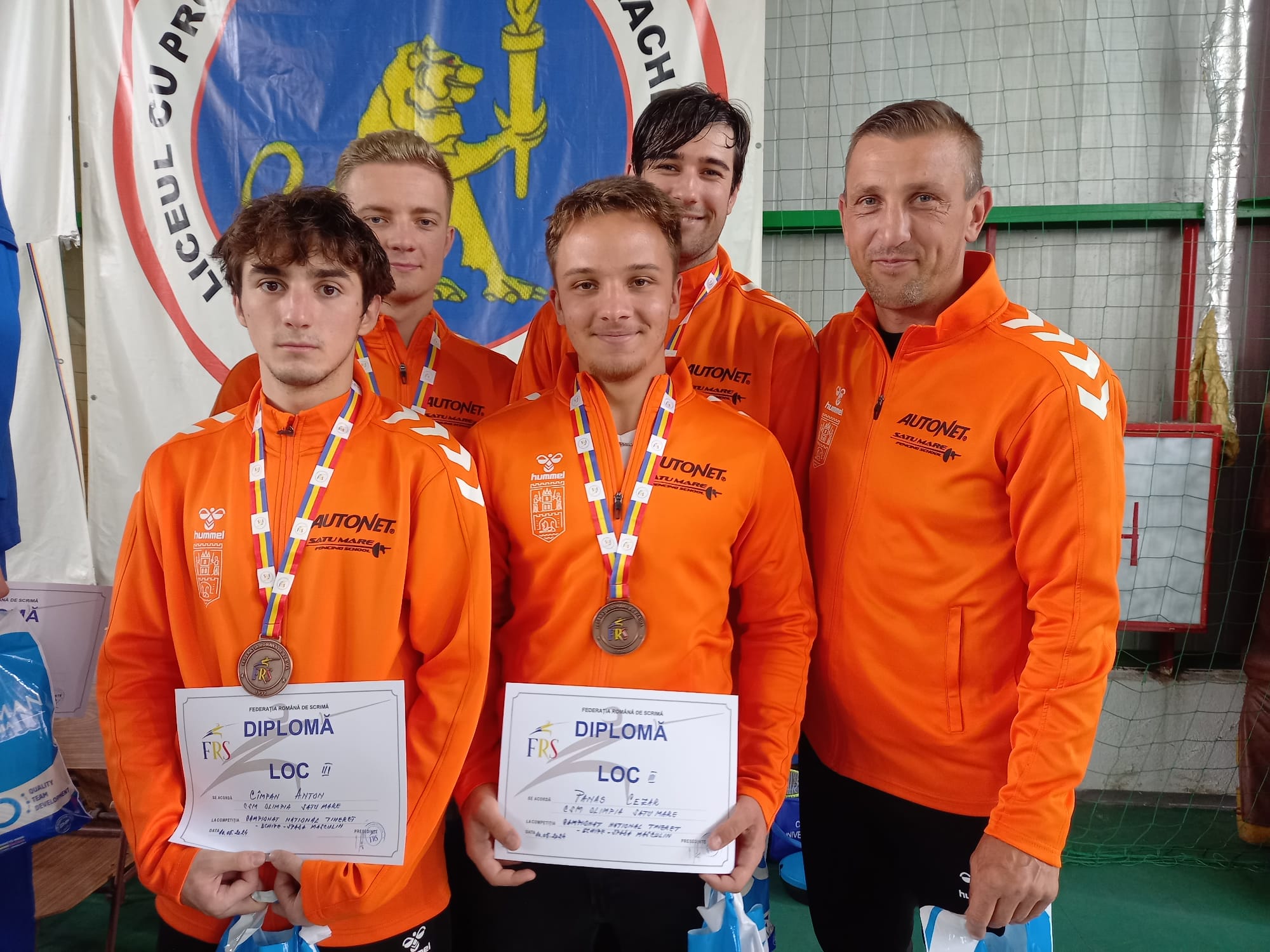 Tinerii spadasini sătmăreni au cucerit medalia de bronz la categoria U23